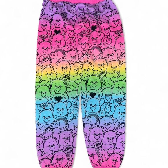 Justice Girls' Large 12-14  Rainbow Joggers Sweatpants SZ L - Picture 4 of 4